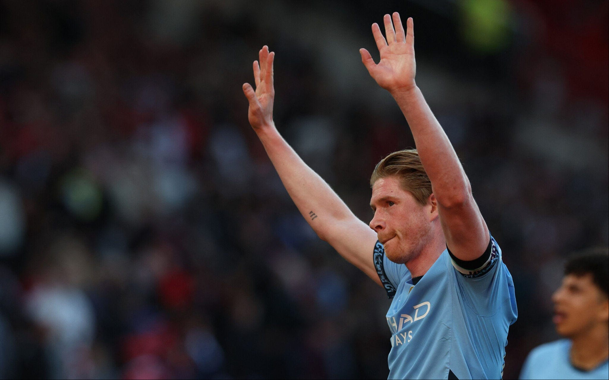 Kevin de Bruyne, ídolo do Manchester City (Foto: Darren Staples/AFP)