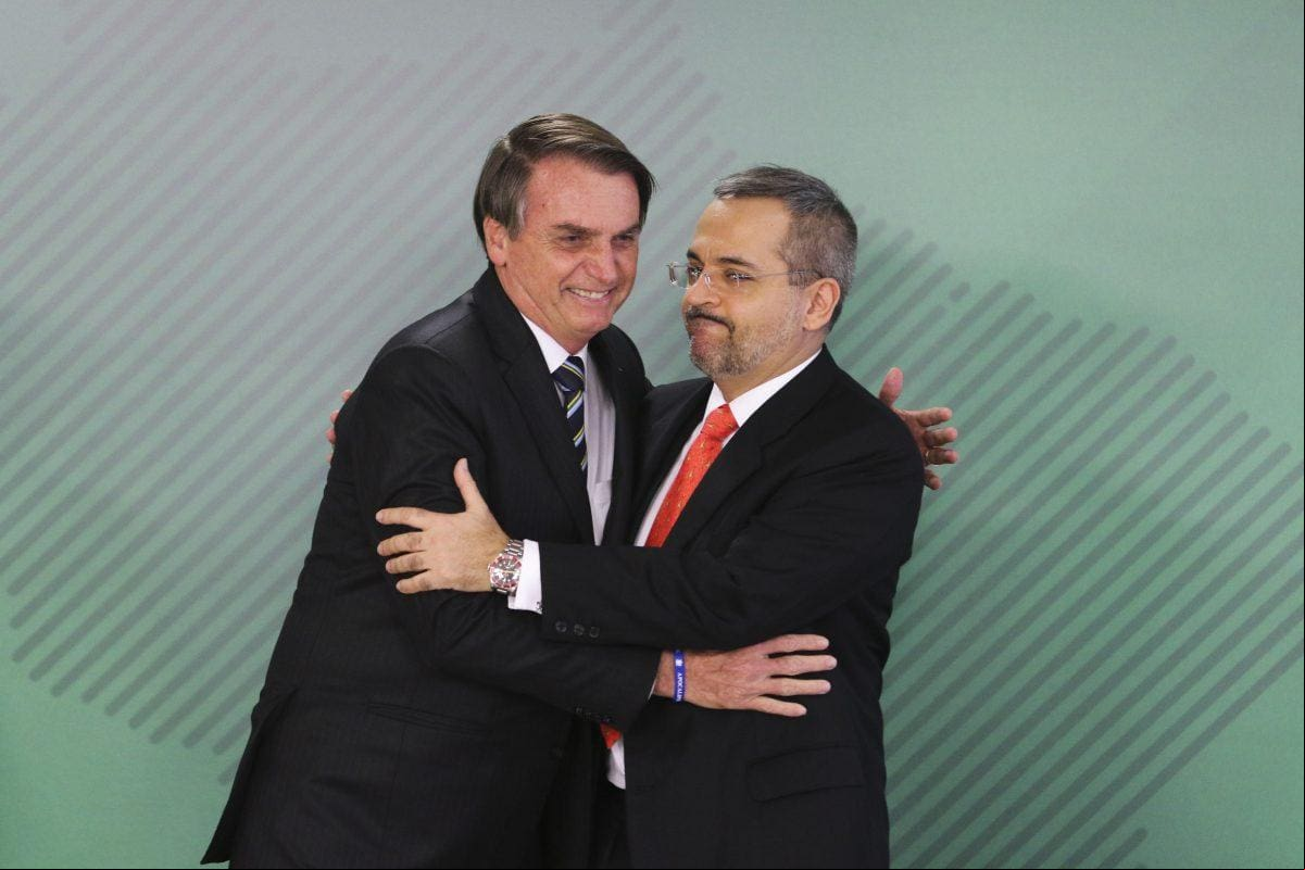 Jair Bolsonaro e Abraham Weintraub