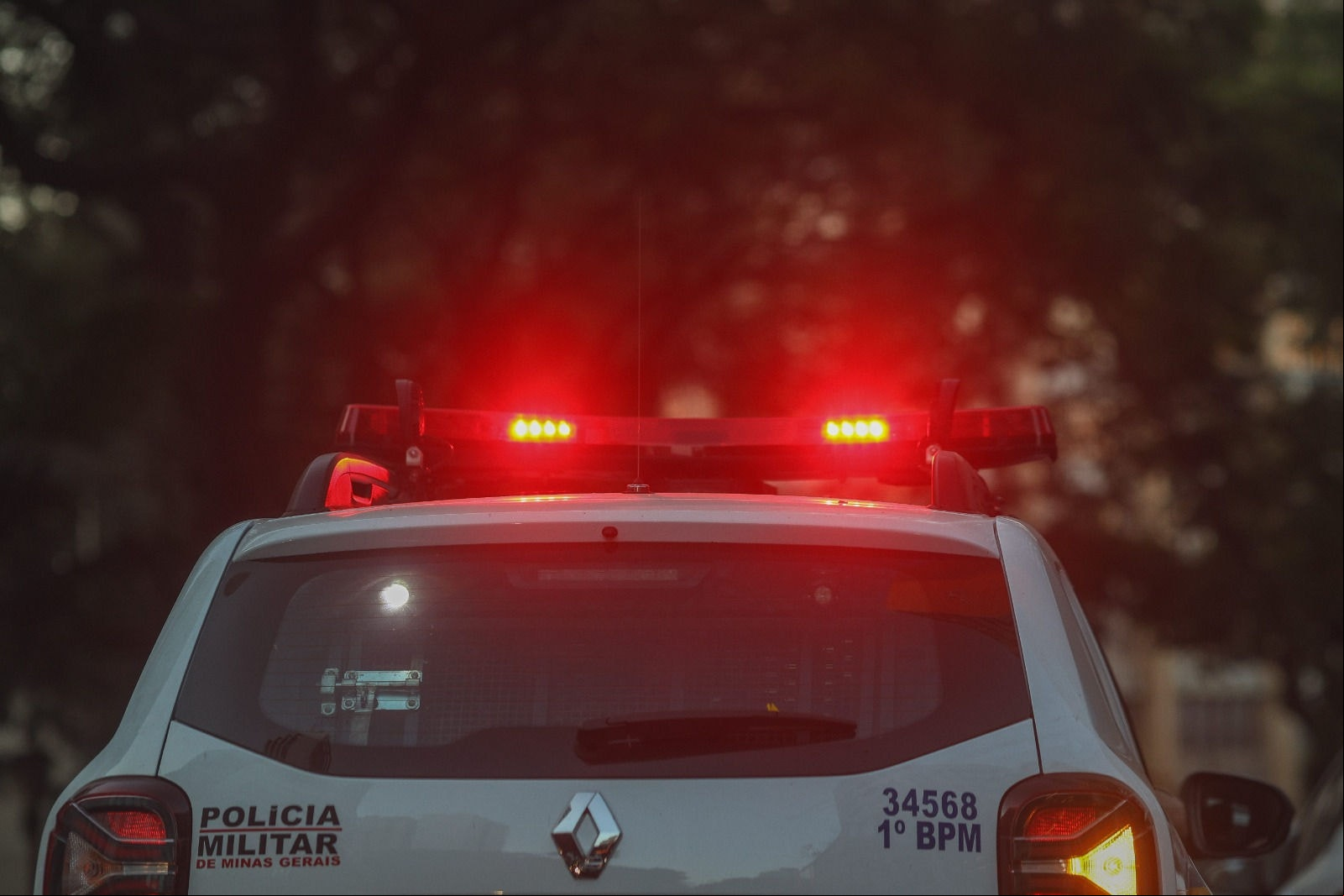 Foto ilustrativa de viatura da PM
