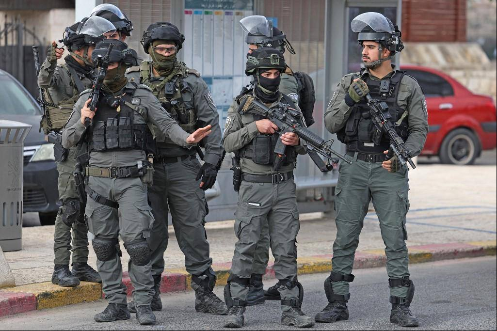Militares israelenses em Jerusalém 29122023