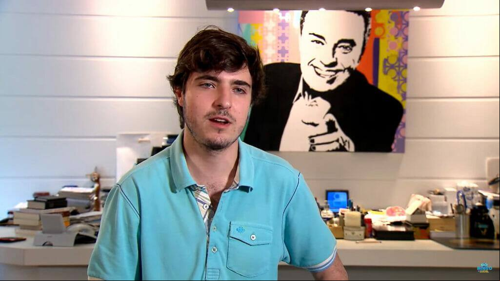 Filho mais velho de Gugu relembra o pai no Domingo Legal: “O programa era a vida dele”