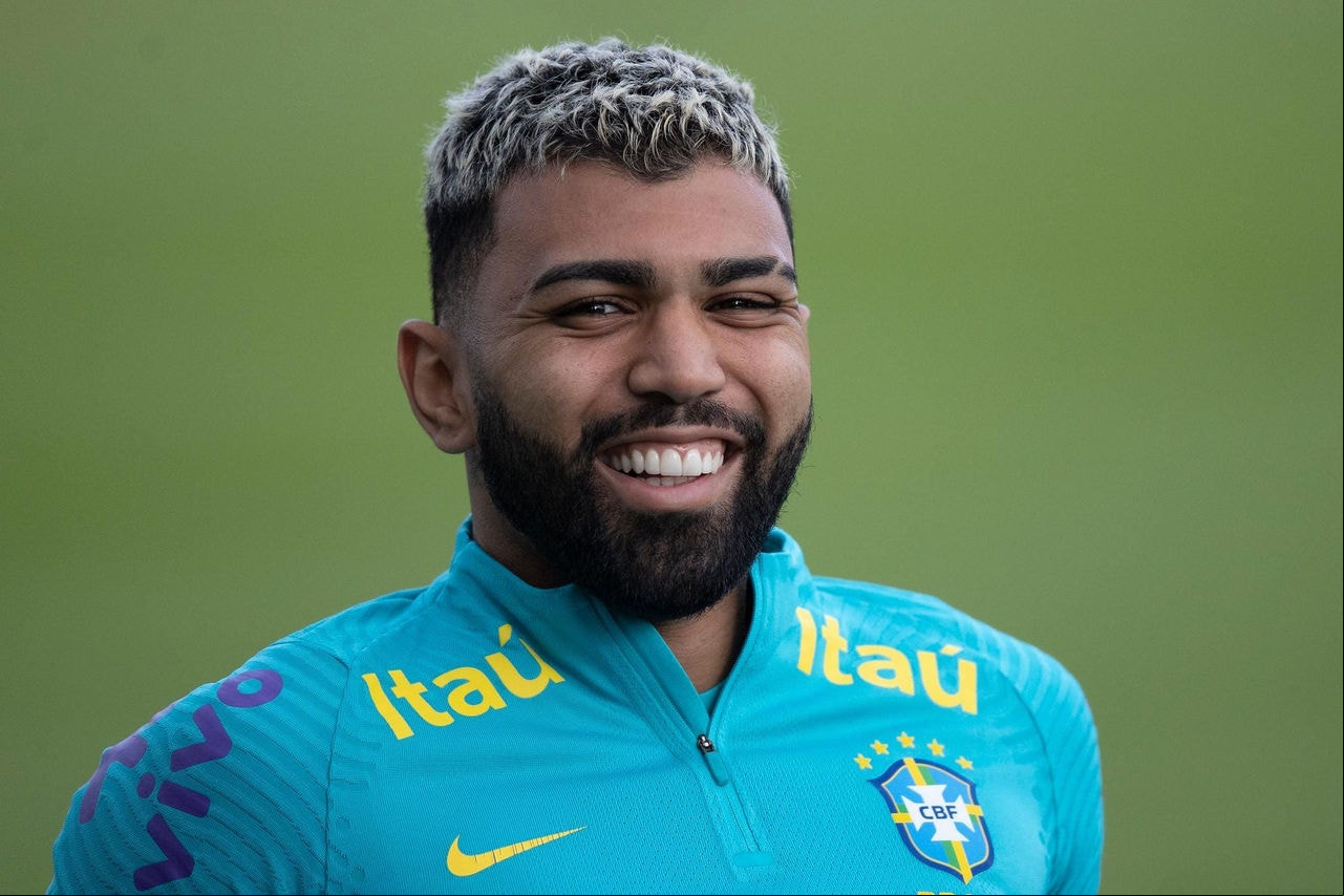 Gabriel Barbosa tem agens pela seleção brasileira e Europa
