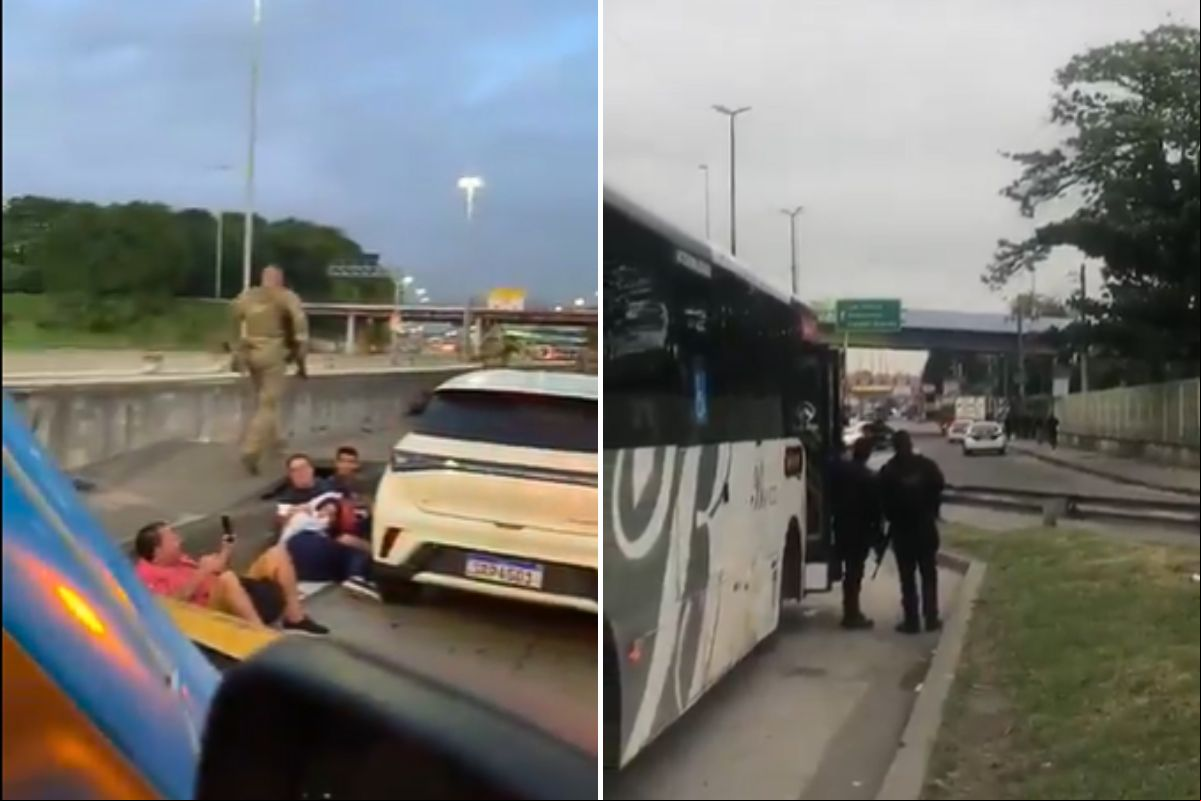 Operação no Rio de Janeiro deixa feridos e provoca caos no trânsito