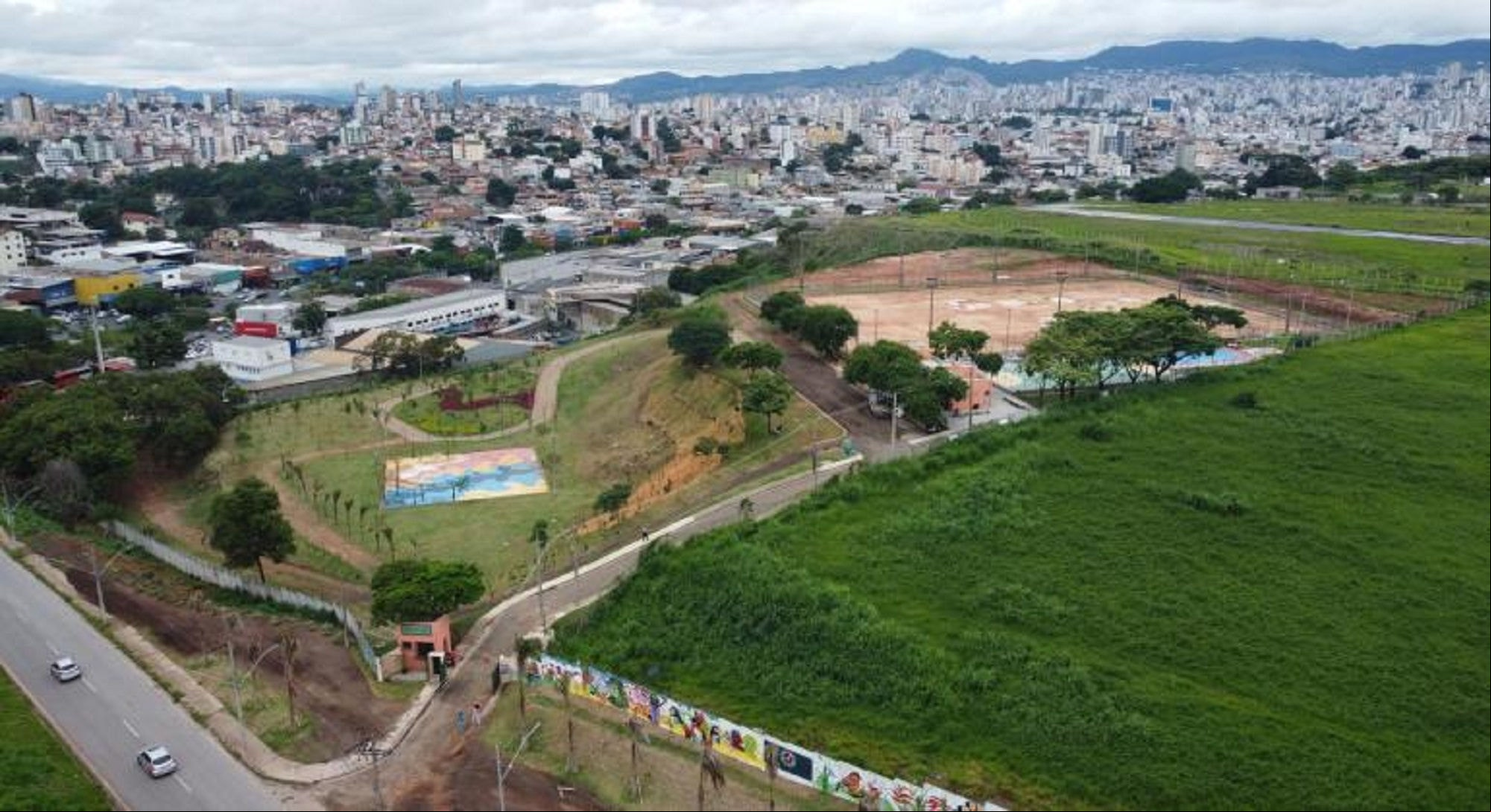 Aeroporto Carlos Prates operou até 31 de março de 2023, data em que a prefeitura assumiu a gestão do local