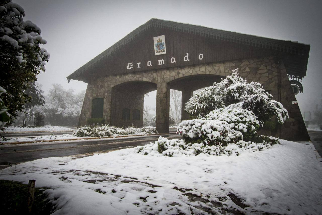 Neve em Gramado
