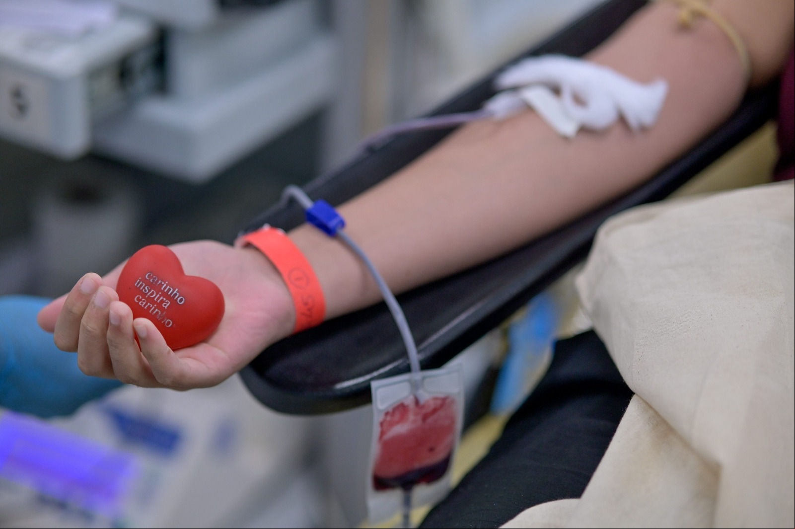 Doação de sangue pode salvar vidas