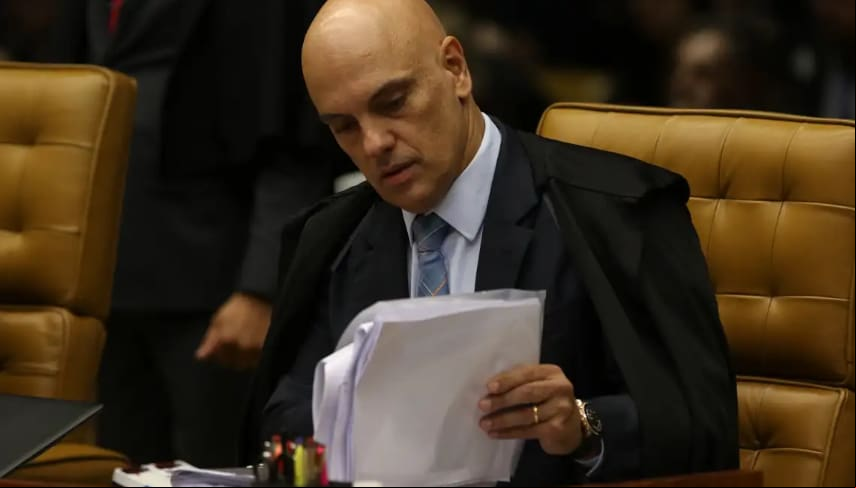 O ministro Alexandre de Moraes, do Supremo Tribunal Federal (STF)