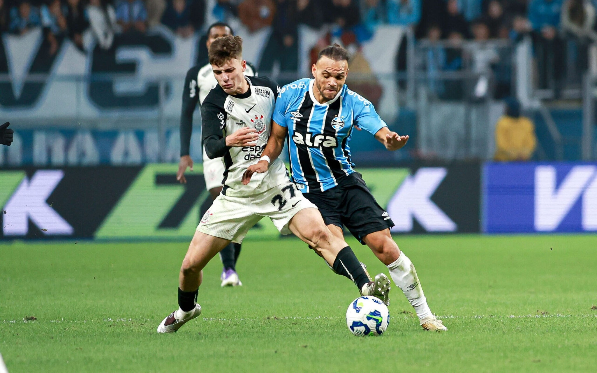 Corinthians e Grêmio empatam pelo Brasileirão