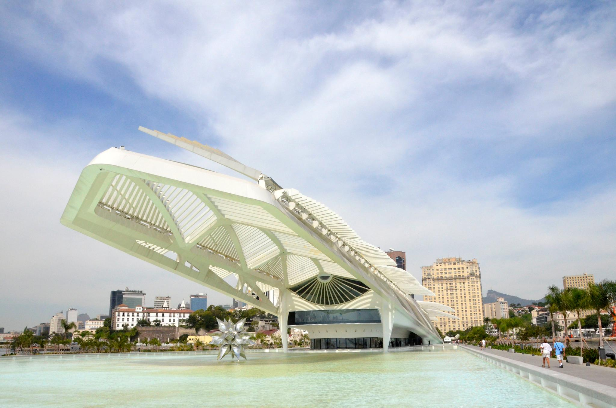 O Museu do Amanhã, no Boulevard Olímpico, está nos roteiros de quem visita o centro histórico