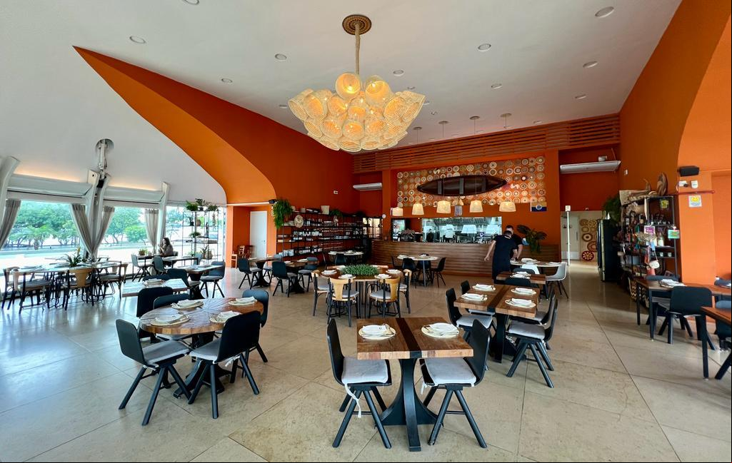 O restaurante Casa do Saulo, no Museu do Amanhã: única unidade fora do Pará