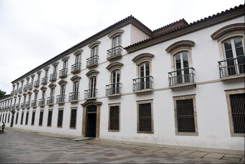 O prédio do Paço Imperial, hoje um centro cultural